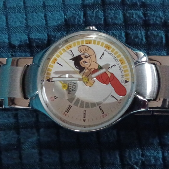 Tezuka Other - Astro Boy Mighty Atom wrist watch, vintage NEVER USED